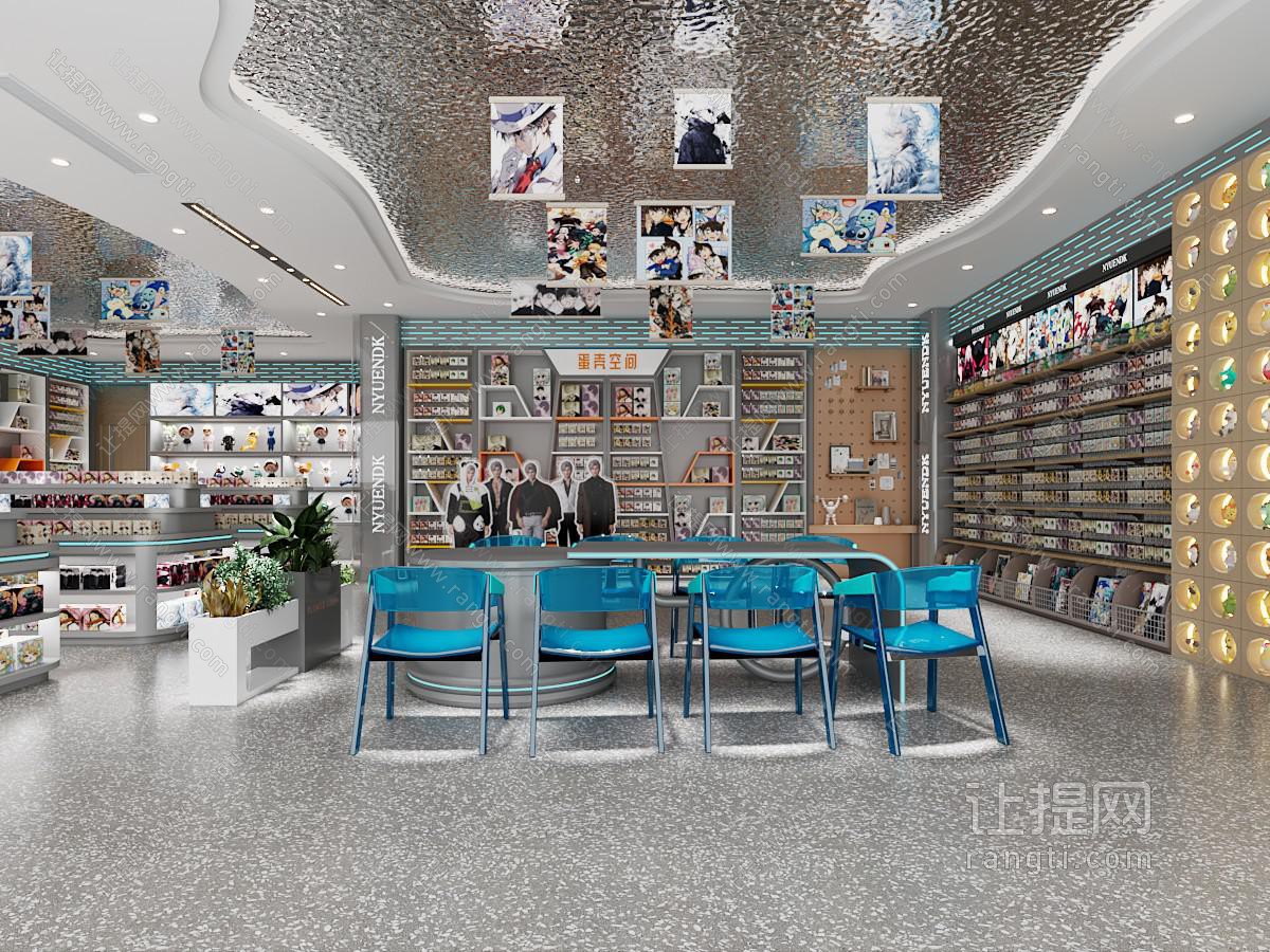 现代网红潮玩专卖店