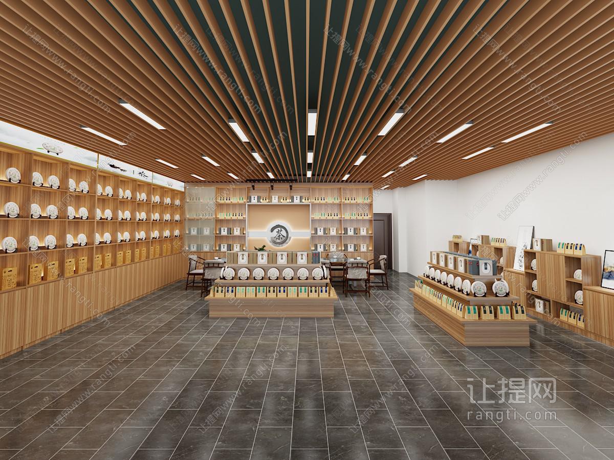 现代茶叶专卖店