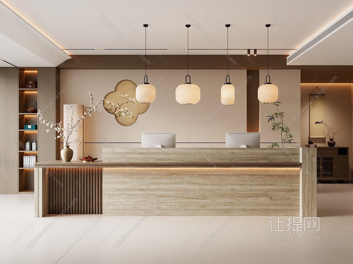 新中式酒店大堂