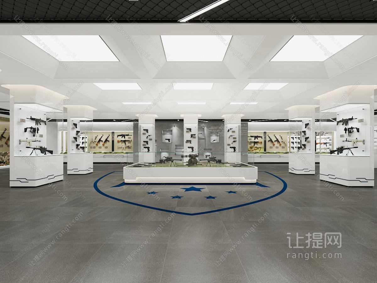 现代武器主题展厅展览