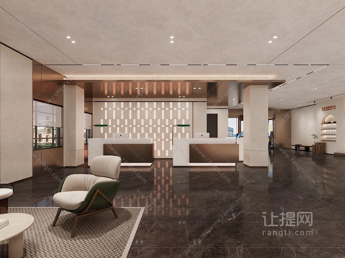 亚朵酒店大堂