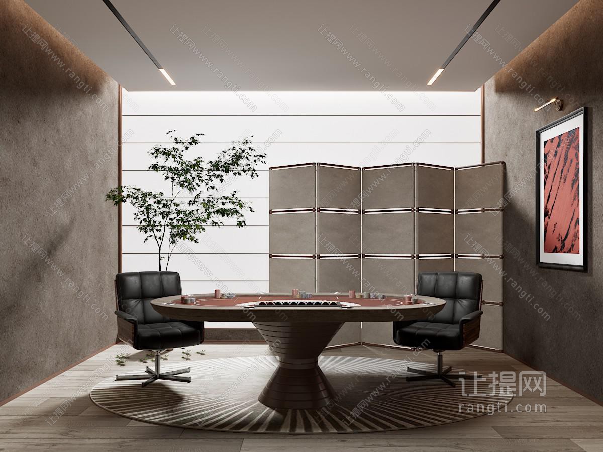 现代棋牌室