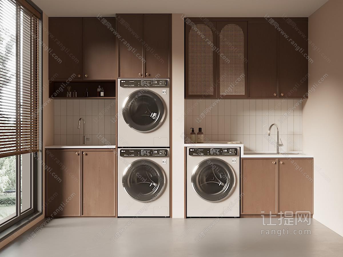 中古洗衣机柜