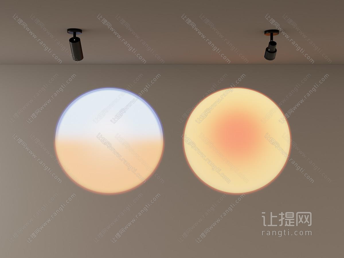 明装筒灯 射灯 落日灯