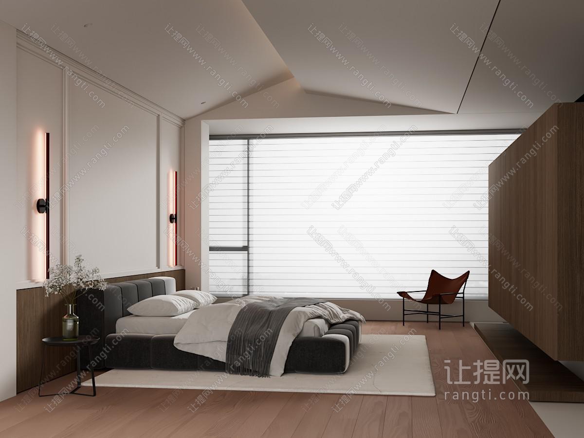 现代简约家居卧室