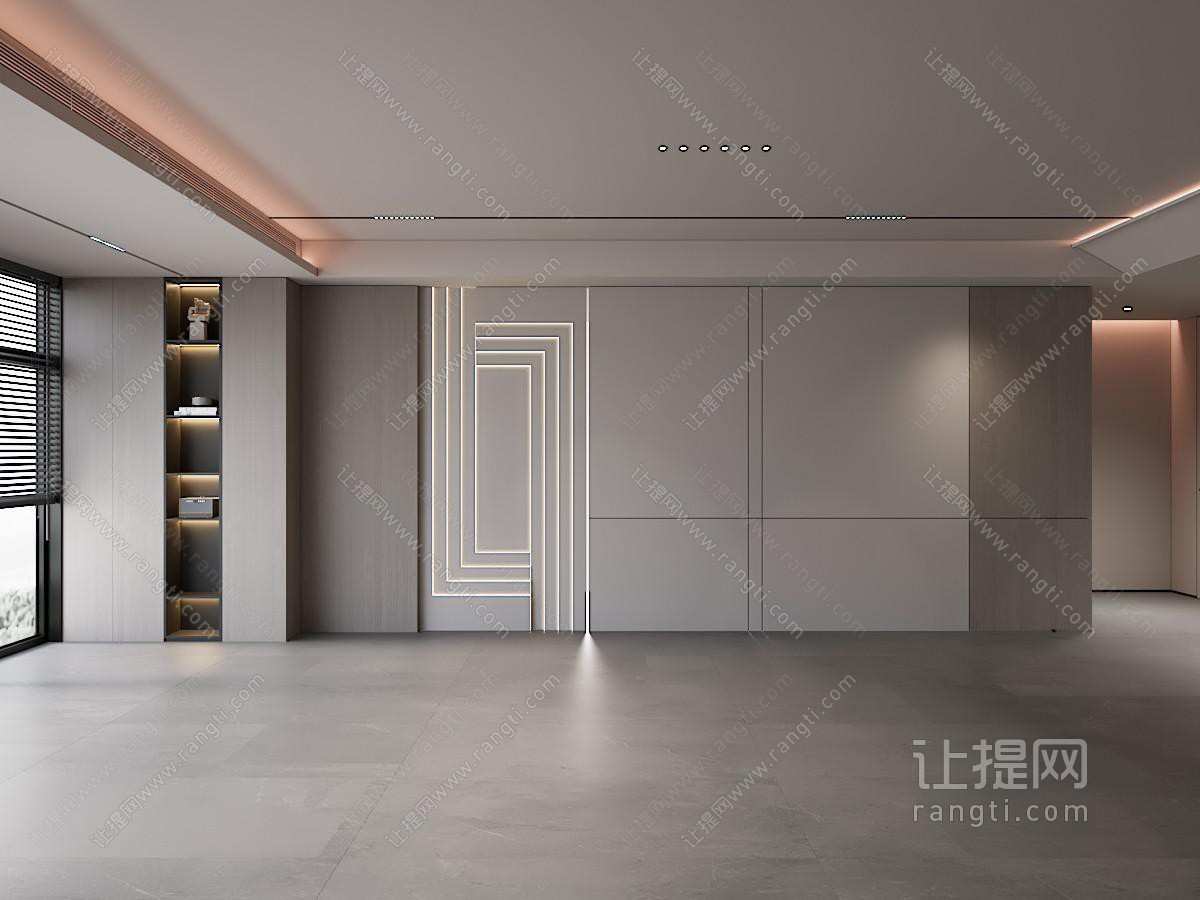 现代简约沙发背景墙