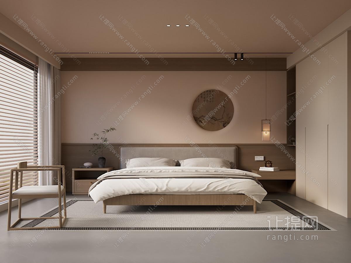 新中式家居卧室