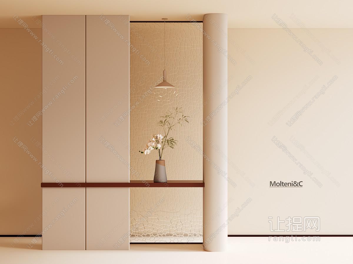 奶油玄关