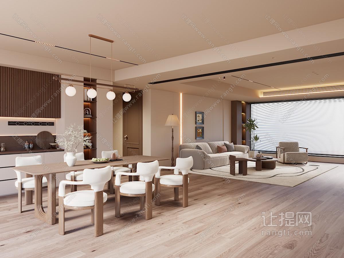 现代中古客餐厅