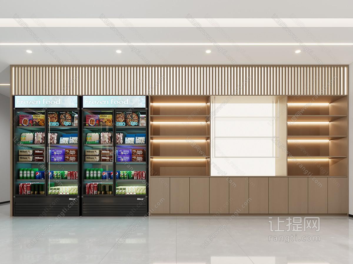 现代冷藏柜 超市展示柜
