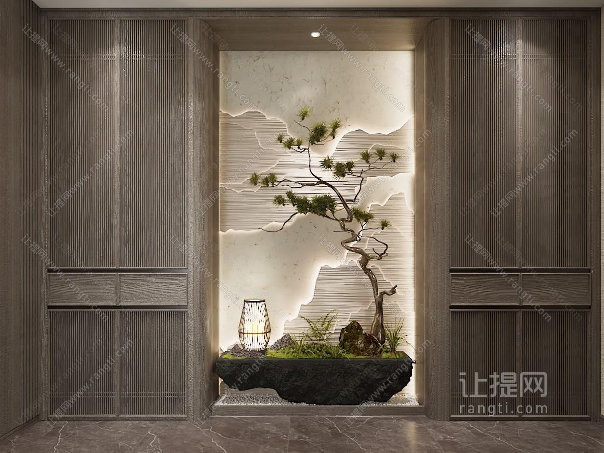 新中式玄关