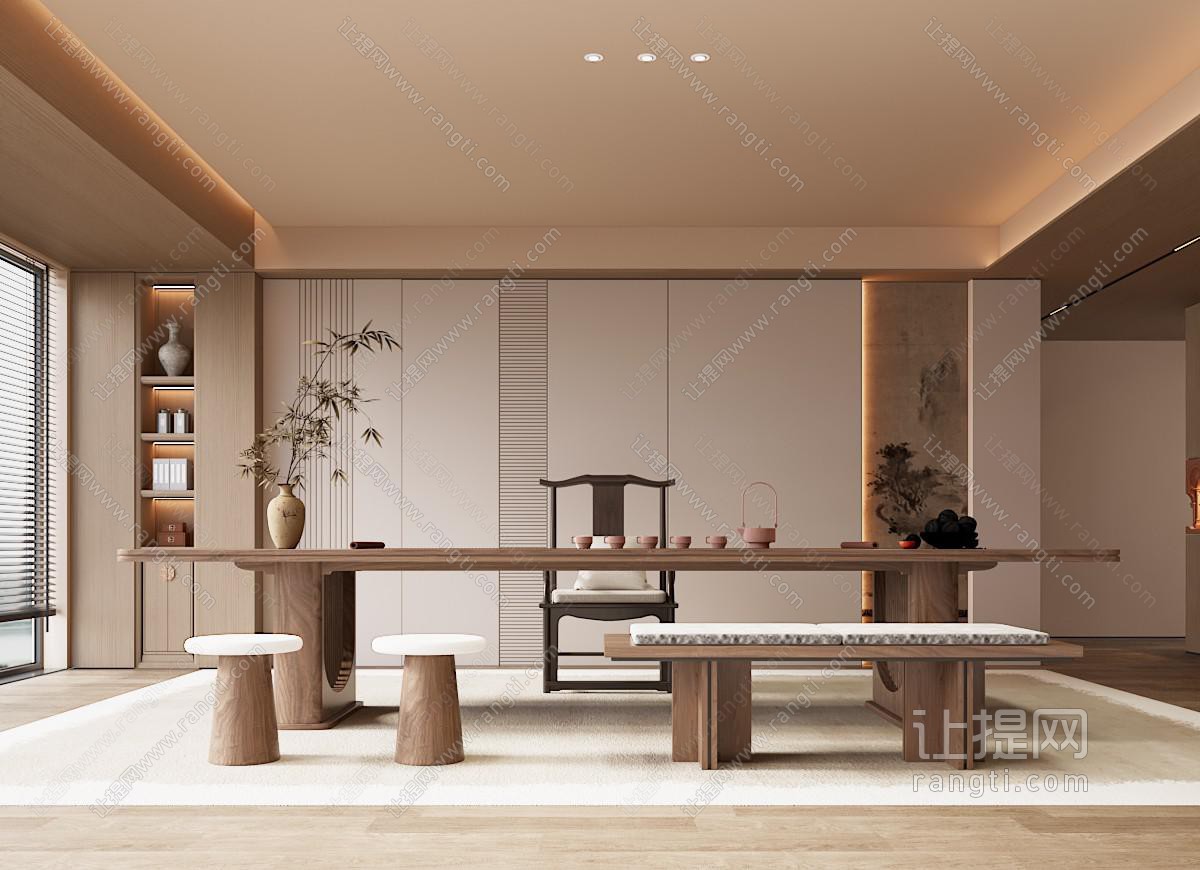 中式中古茶室