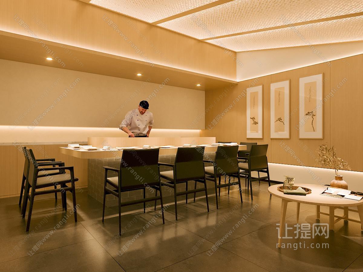 日式寿司店 饭店餐馆