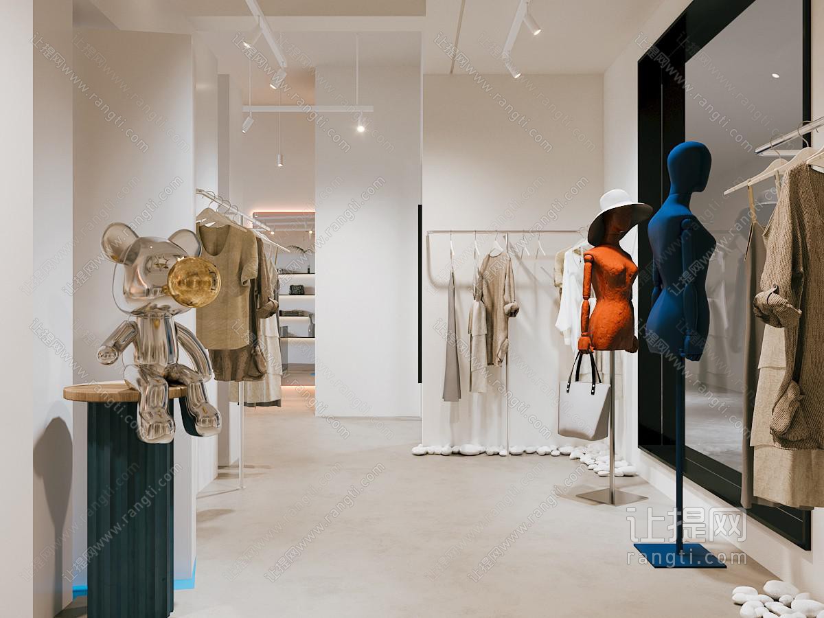 现代服装店女装店
