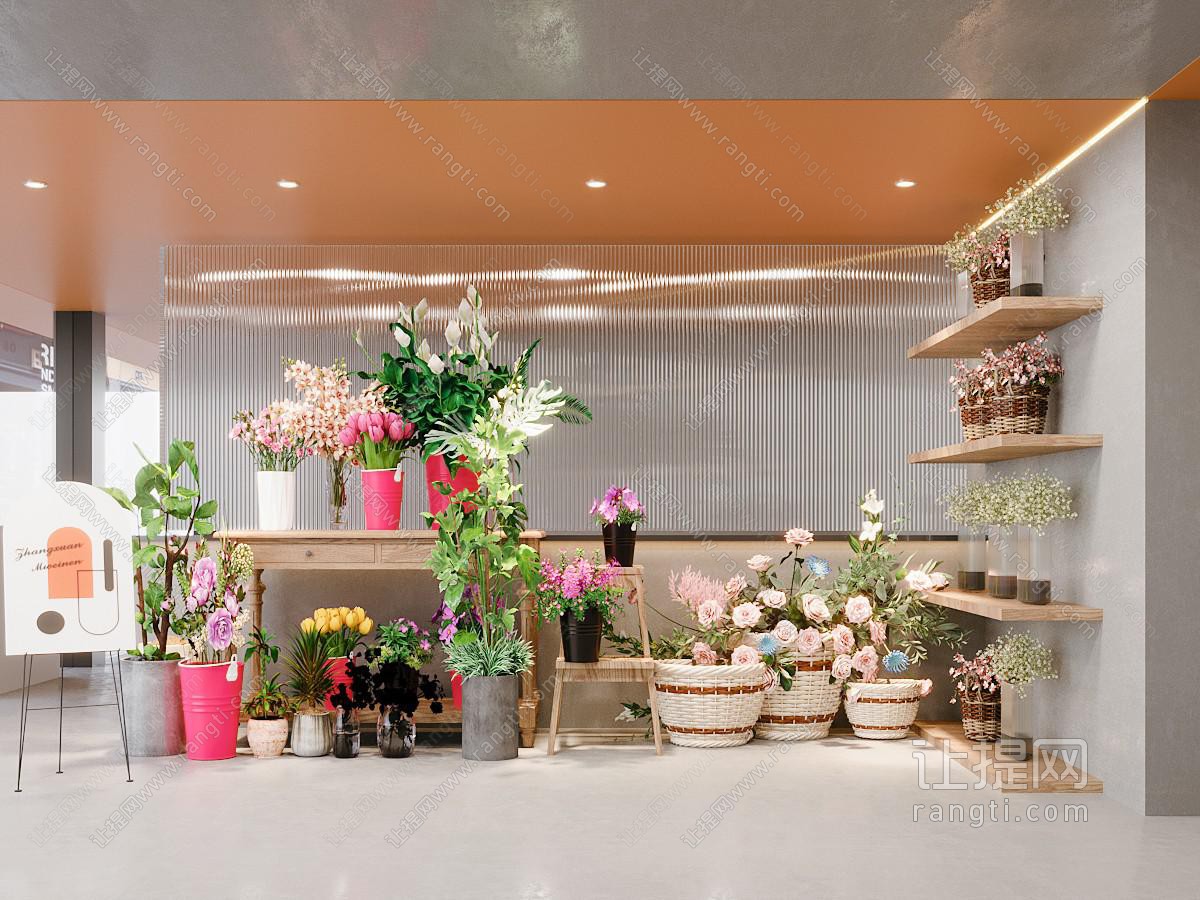 花店展示区