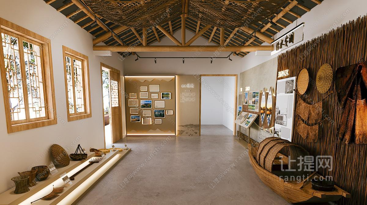 原木中古民俗展厅
