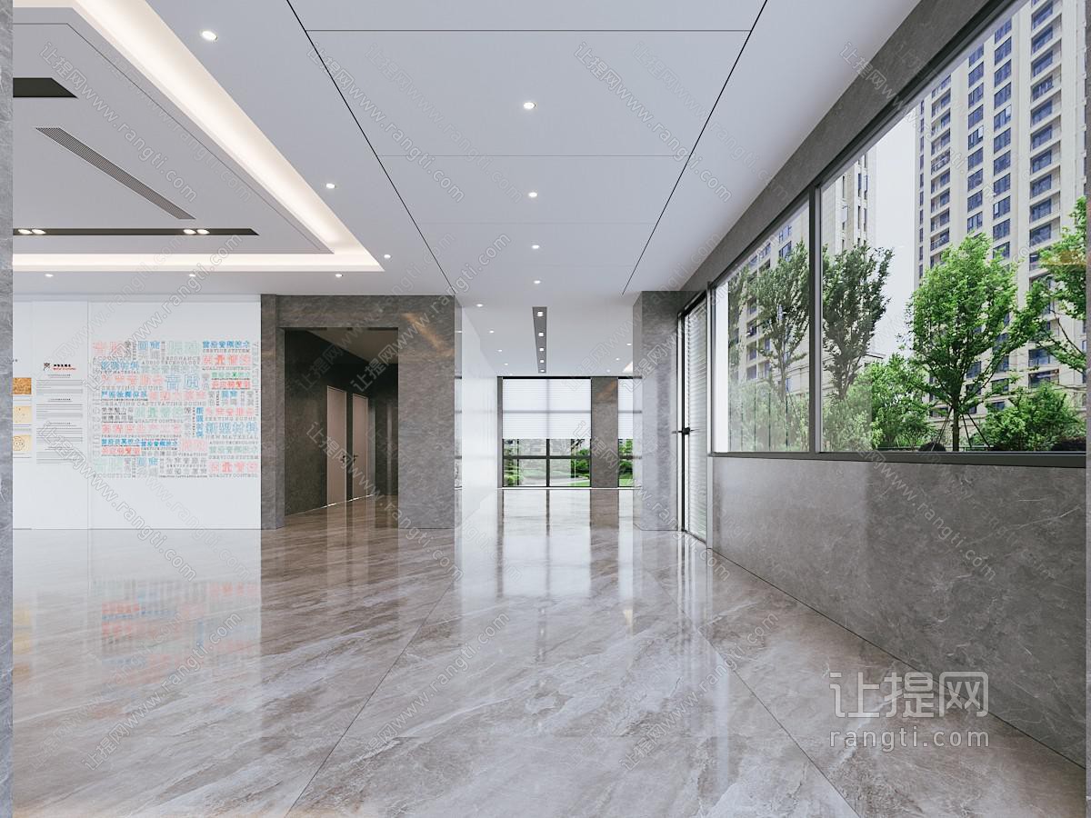 现代通用空间 商用展厅