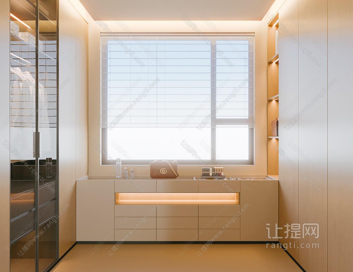 意式家居衣帽间