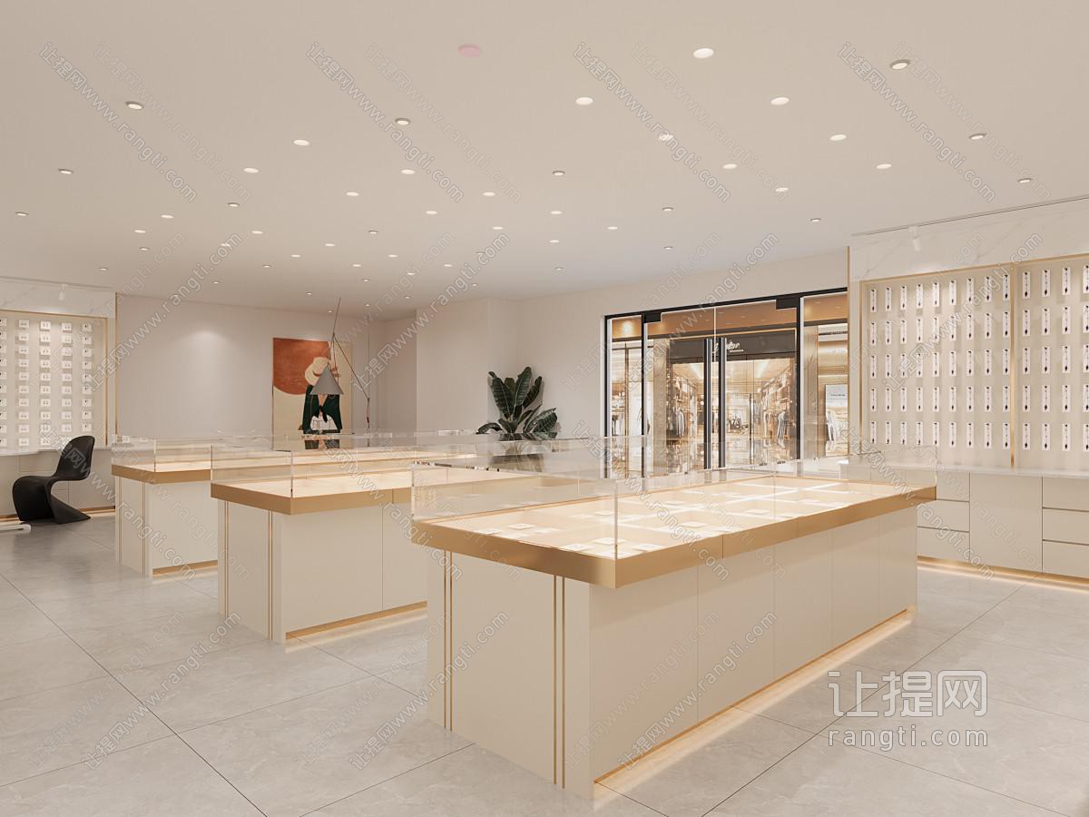 现代珠宝首饰专卖店