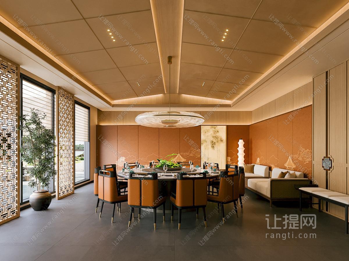 新中式包间 酒店包间 包厢