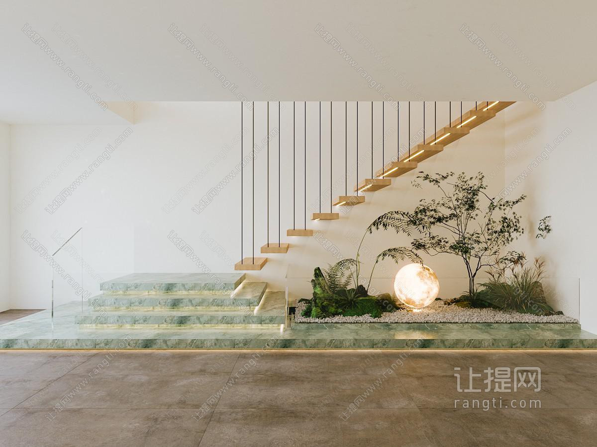 现代楼梯间