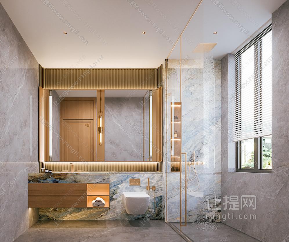 现代卫生间