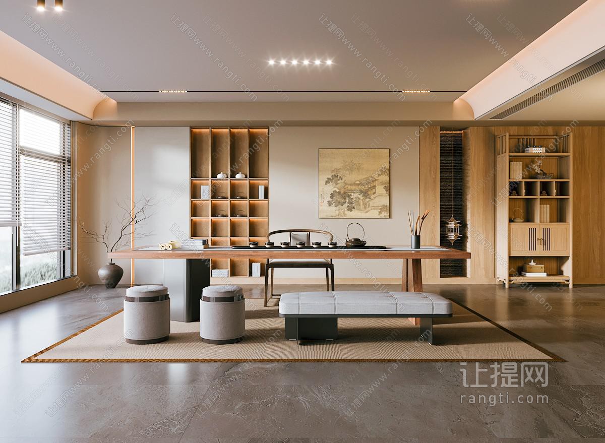 新中式中古茶室