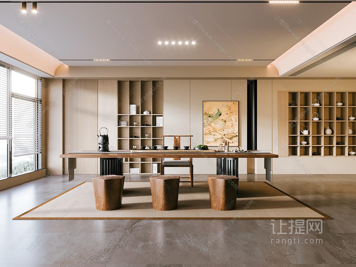 新中式中古茶室