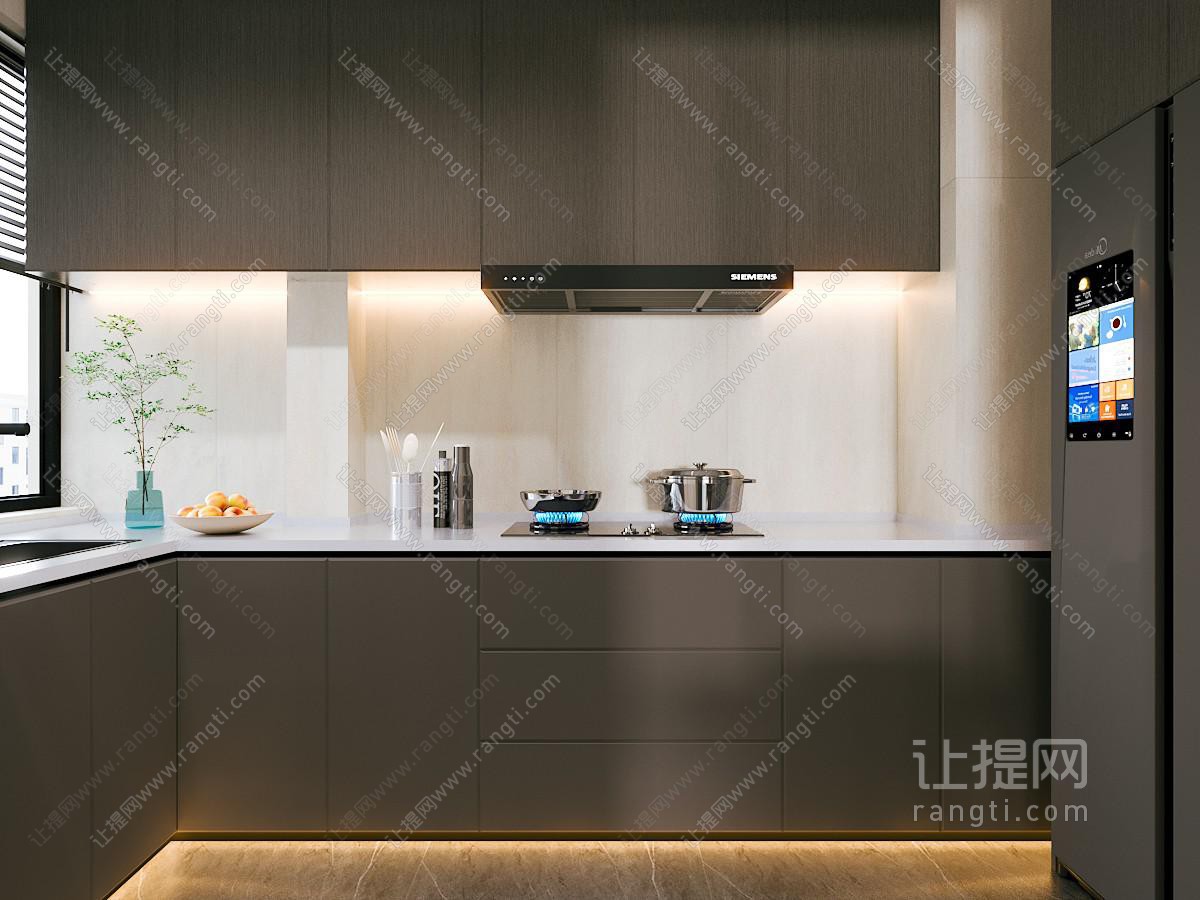 现代意式干湿分离卫生间