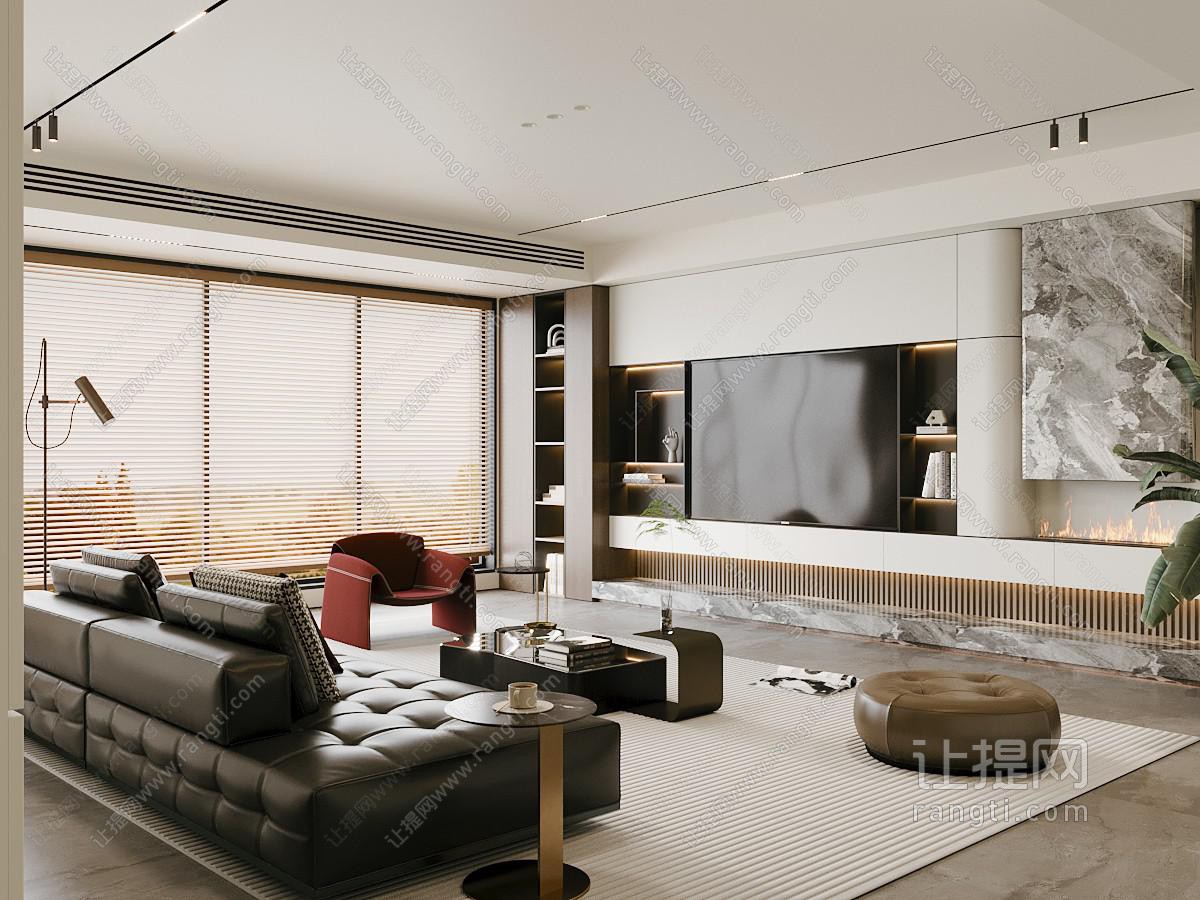 现代意式客厅