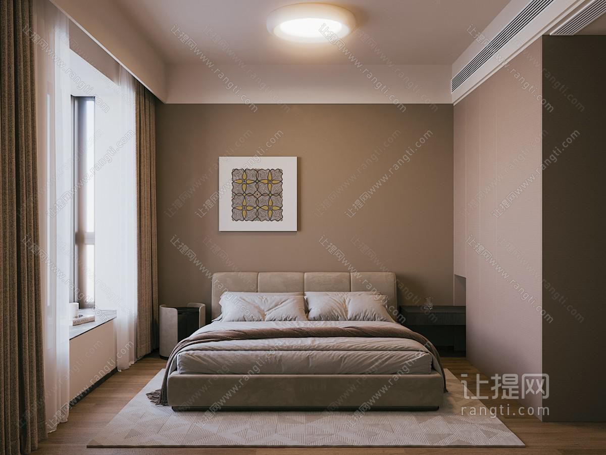 现代卧室