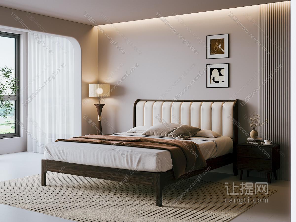 中古卧室 双人床