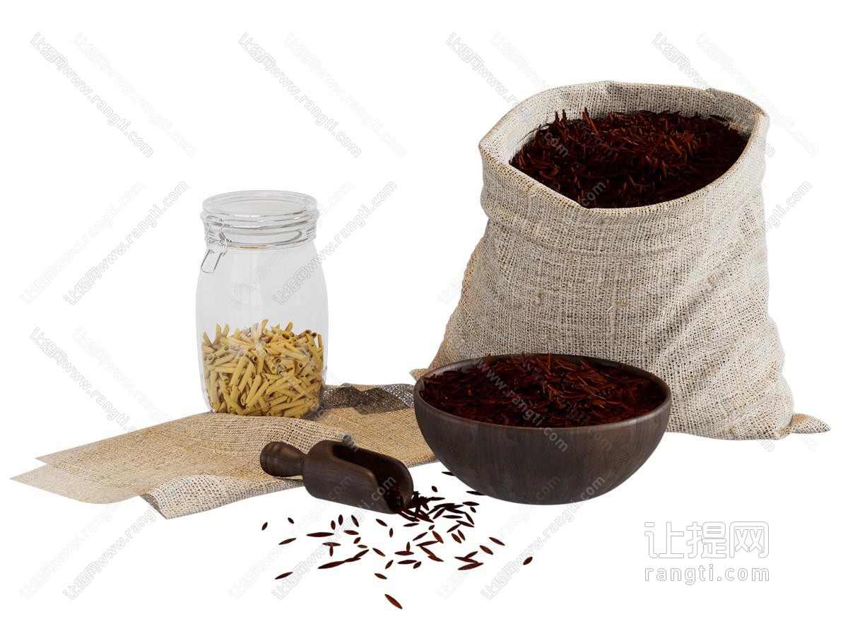 现代杂粮产品电商宣传美陈