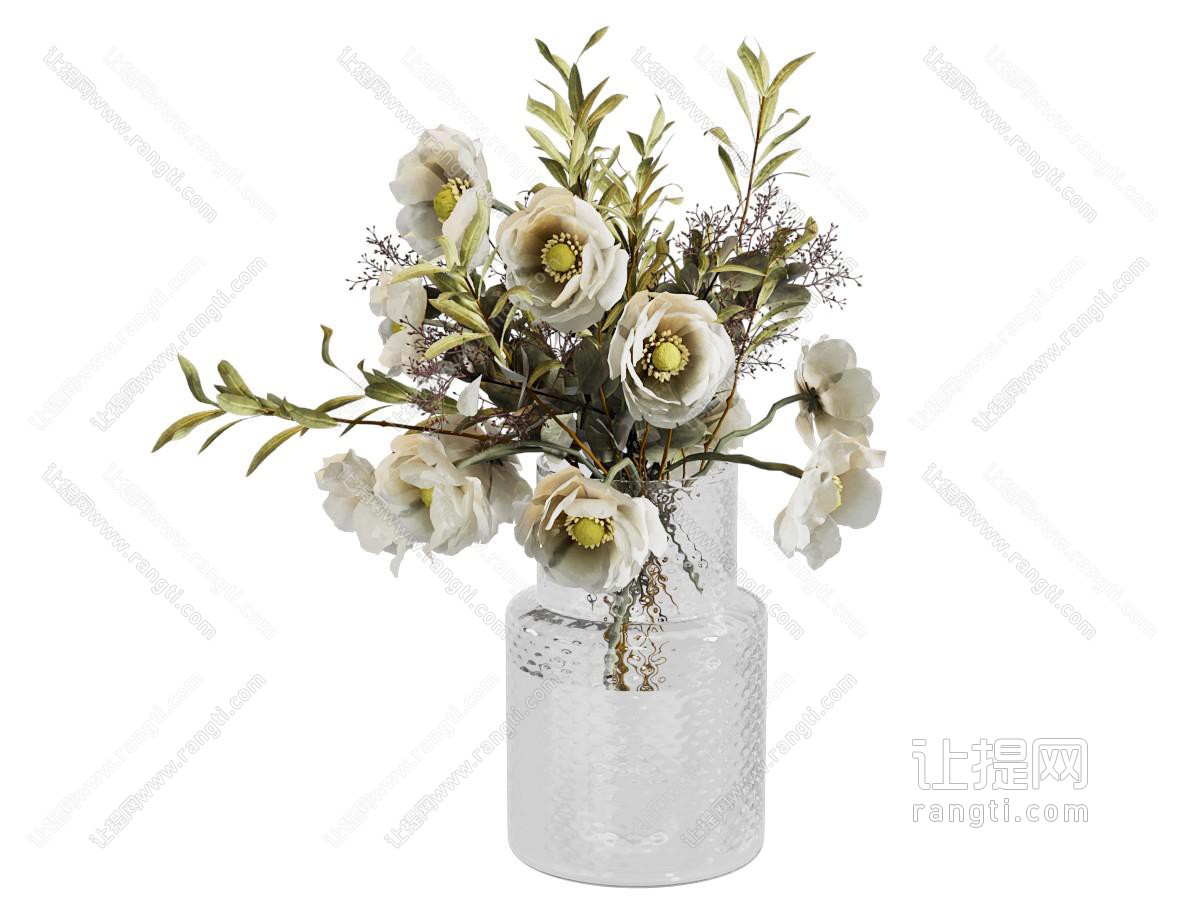 现代花瓶 玻璃花瓶 陶瓷花瓶 花卉 插花 鲜花