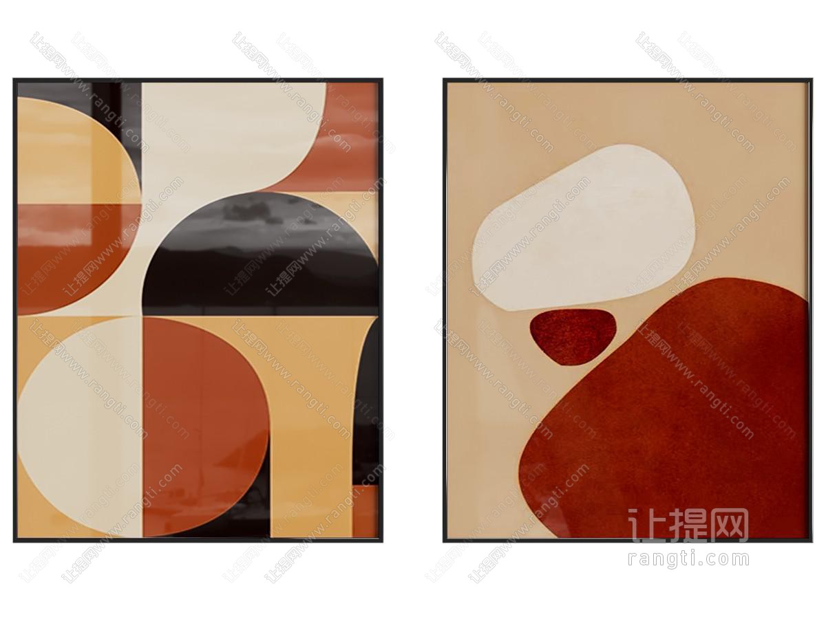 现代装饰挂画