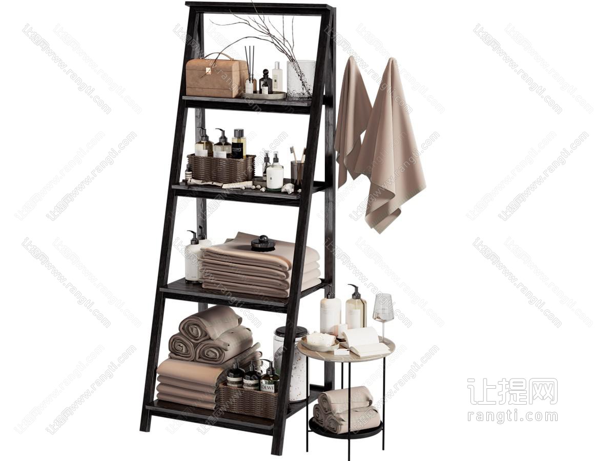 现代洗浴用品 卫浴柜架
