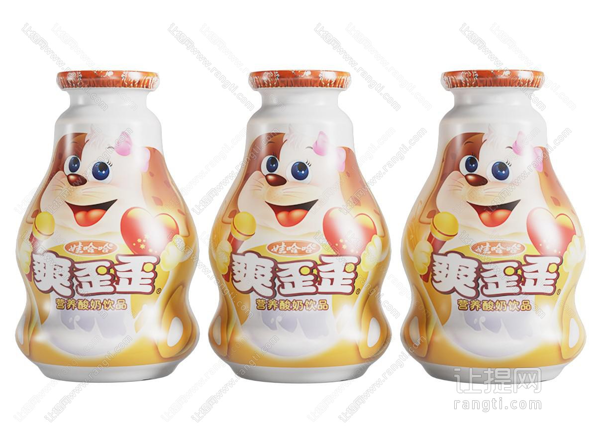 现代娃哈哈爽歪歪营养酸奶饮品