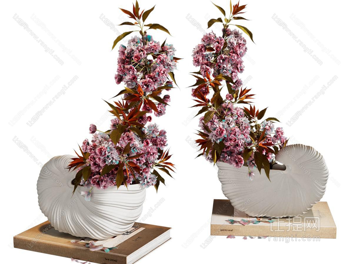 新中式花瓶花艺