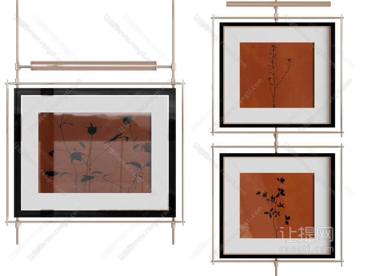 现代中古挂画