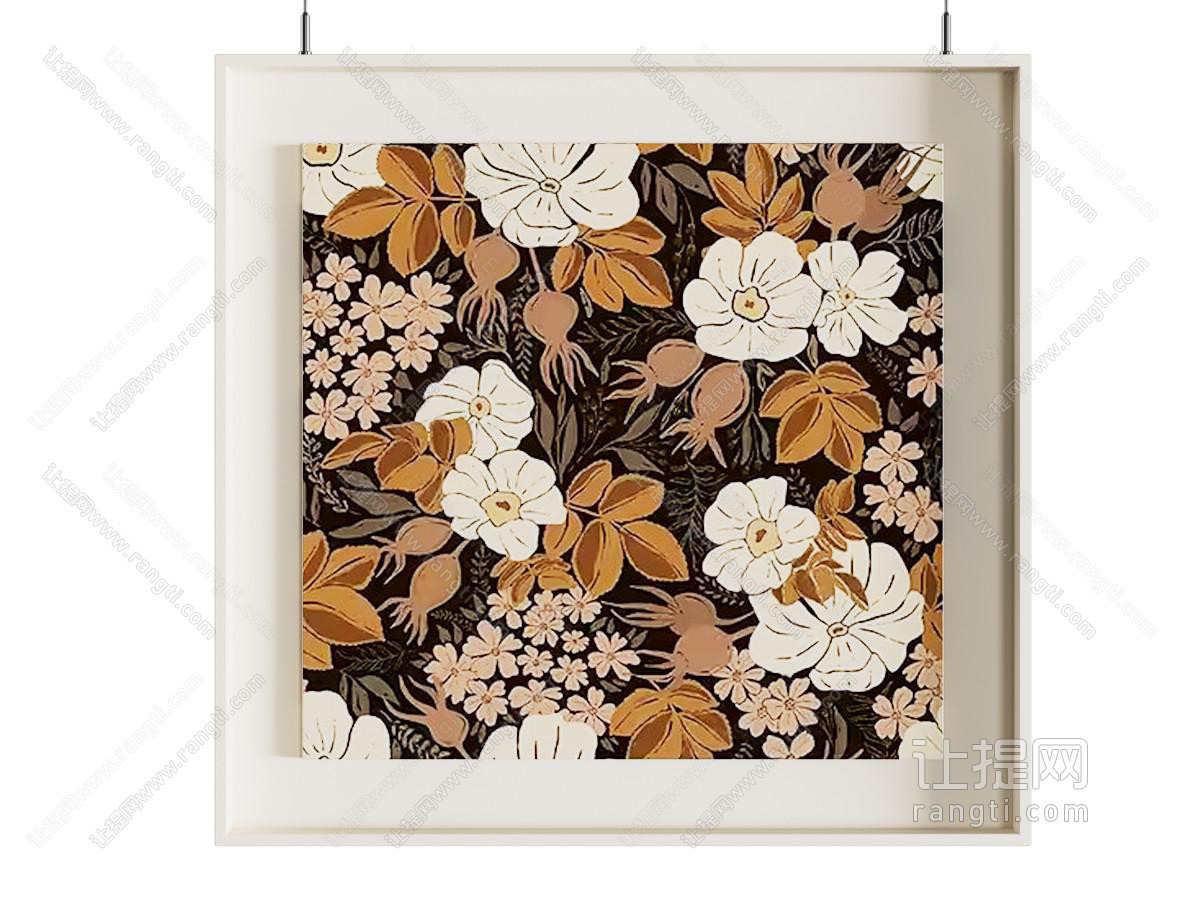 现代中古挂画 现代中古风挂画 装饰画