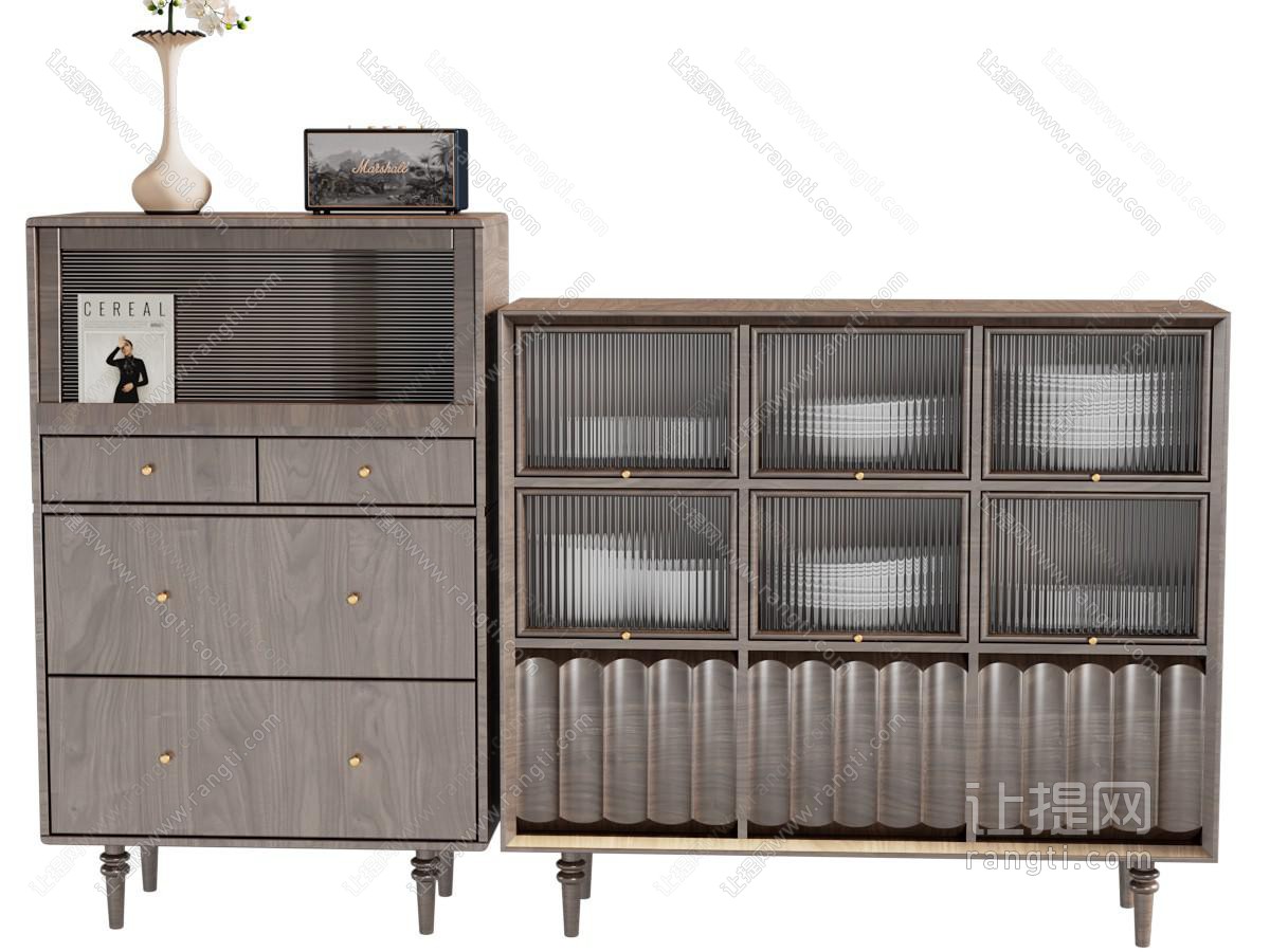 中古餐边柜 中古风餐边柜
