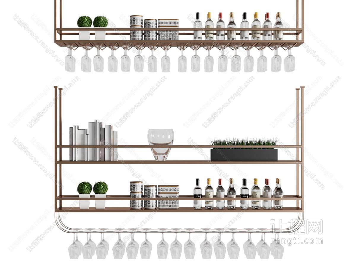现代酒架金属酒架