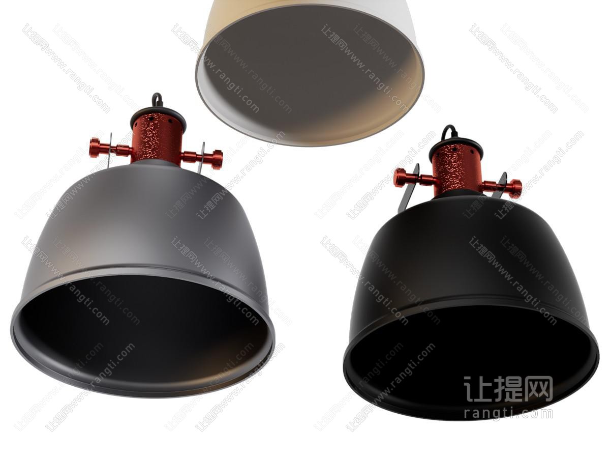 工业风复古铁艺吊灯