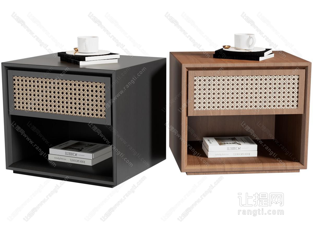 中古床头柜