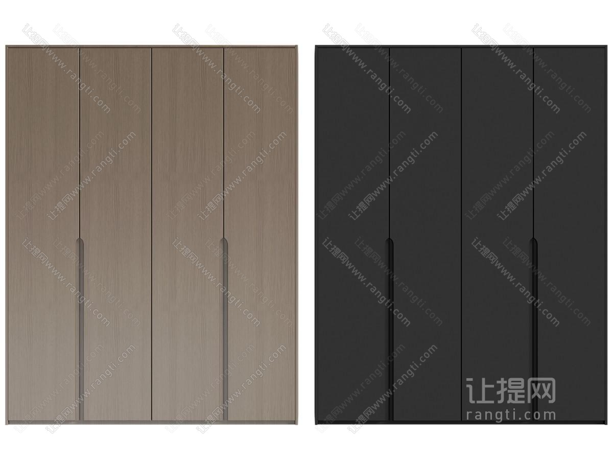 现代意式衣柜