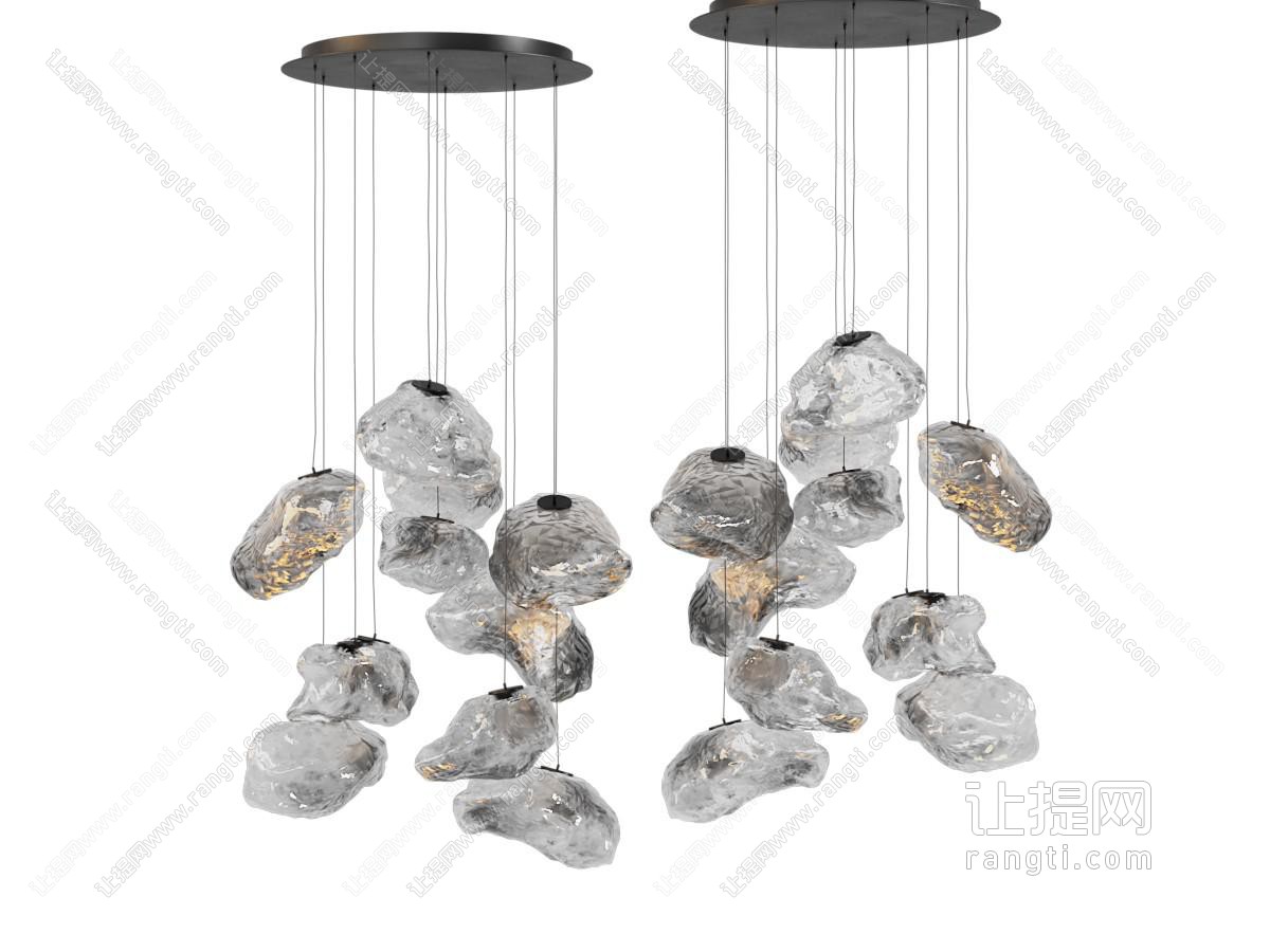 现代意式吊灯 装饰吊灯 艺术吊灯 金属吊灯 水晶吊灯