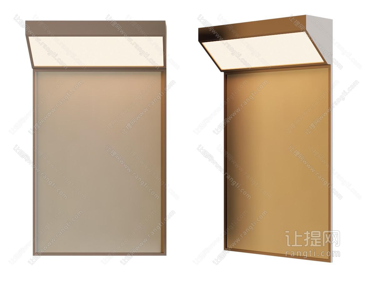 现代中古灯具 镜前灯 半身镜 装饰灯