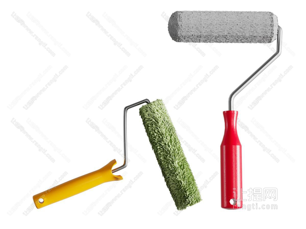 现代油漆滚筒刷 墙面涂装工具