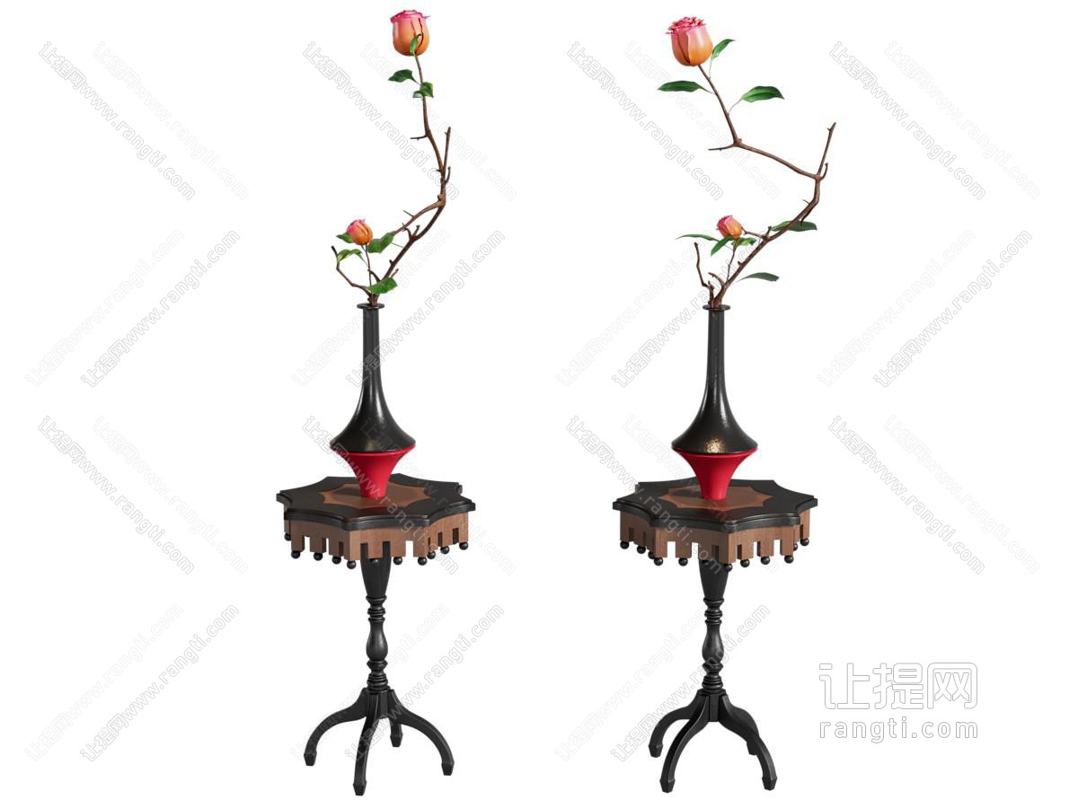 现代中古花艺