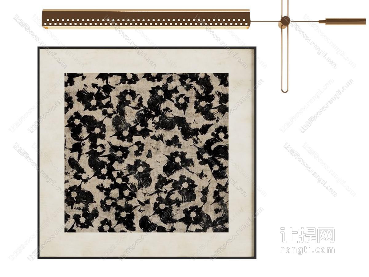 现代中古挂画